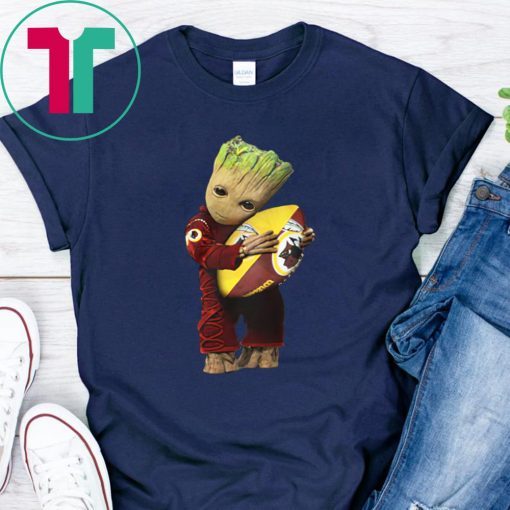 Baby groot hugging washington redskins Shirt