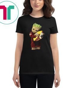 Baby groot hugging washington redskins Shirt