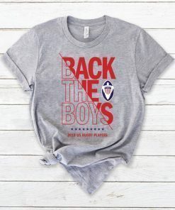 Back the Boys 2019 USA Rugby Players Squad Offcial T-Shirt