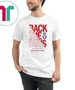 Back the Boys 2019 USA Rugby Players Squad Offcial T-Shirt