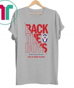 Back the Boys 2019 USA Rugby Players Squad T-Shirt