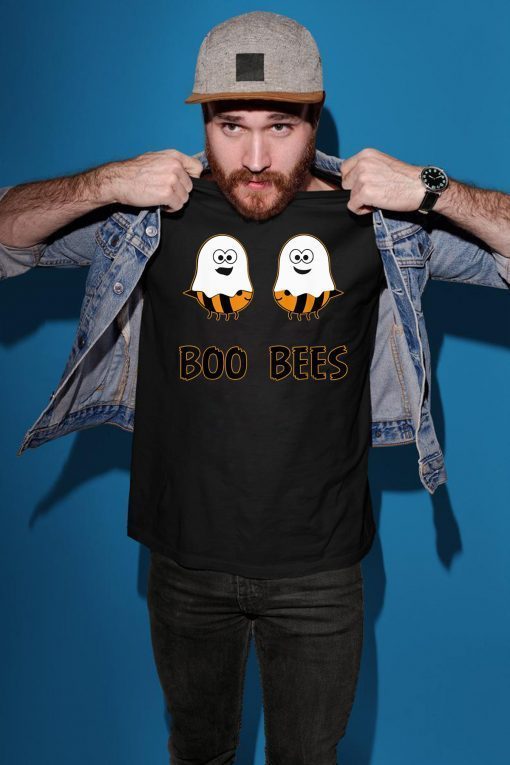 Best Price Boo Bees Funny Halloween Ghosts and Bees TShirt