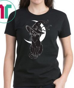 Black Cat Witch Moon shirt