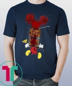 Bloody Mickey Mouse Trapped Funny Halloween Shirt