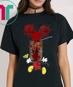 Bloody Mickey Mouse Trapped Funny Halloween Shirt