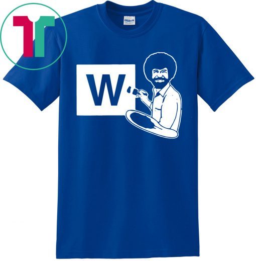 Bob Ross Cubs Shirt