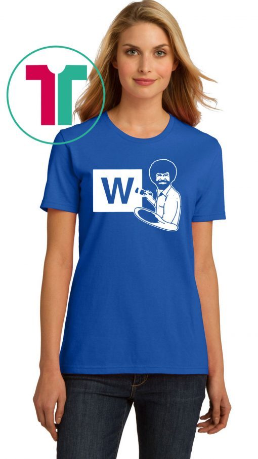 Bob Ross Cubs Shirt