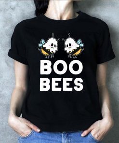 Boo Bees - Funny Breast Cancer Awareness Month Halloween T-Shirt