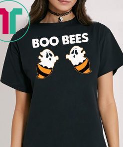 Boo Bees Ghost T Shirt Funny Halloween Beekeeper Costume T-Shirt