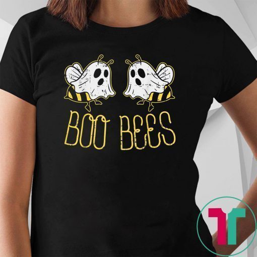 Boo Bees Shirt Funny Halloween Matching Couple Her Costume T-Shirt