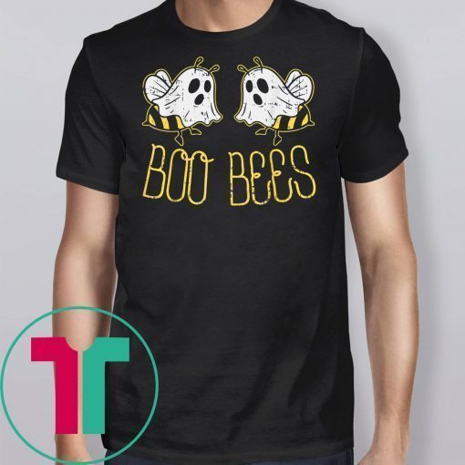 Boo Bees Shirt Funny Halloween Matching Couple Her Costume T-Shirt