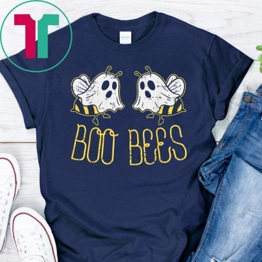 Boo Bees Shirt Funny Halloween Matching Couple Her Costume T-Shirt