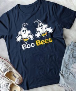 Boo Bees T-Shirt Halloween Ghost Funny Costume Gift Tee Shirt