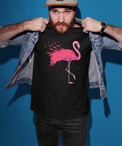 Breast Cancer Awareness Flamingo shirt