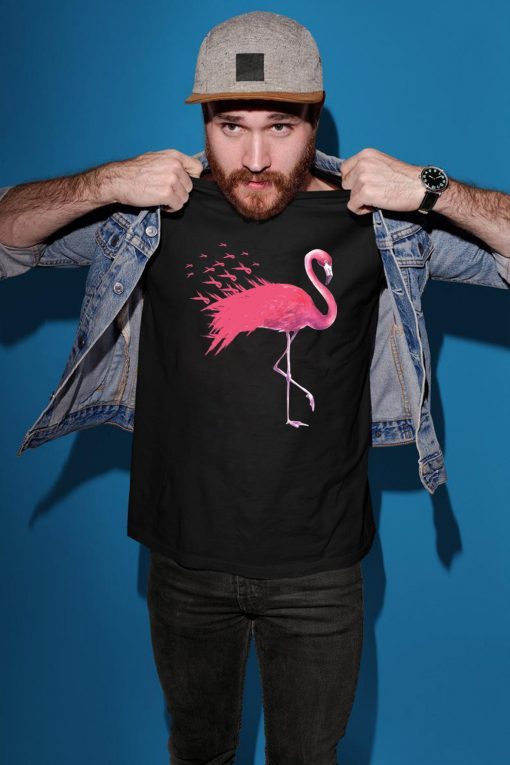 Breast Cancer Awareness Flamingo shirt