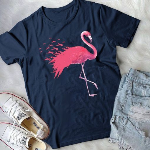 Breast Cancer Awareness Flamingo shirt