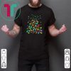 Butterfly Christmas tree Tee Shirt