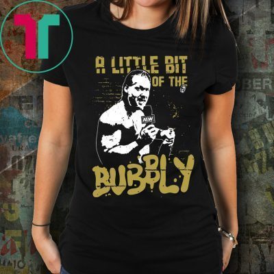 a little bit of the bubbly shirt