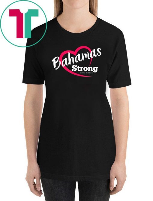 Dorian Hurricane Bahamas Strong Heart T-Shirt