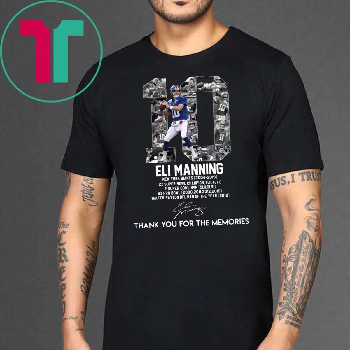 eli manning shirts