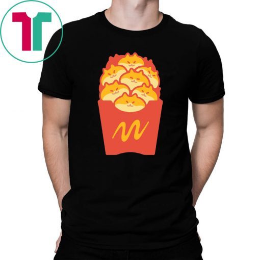 Friendch Fries Mcdonalds Cat Shirt