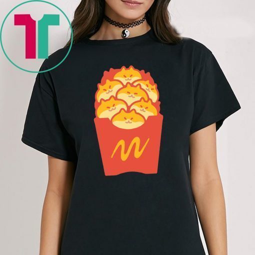 Friendch Fries Mcdonalds Cat Shirt