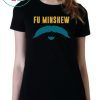 Funny Football Jacksonville Fu Manchu Mustache Fan Minshew T-Shirt