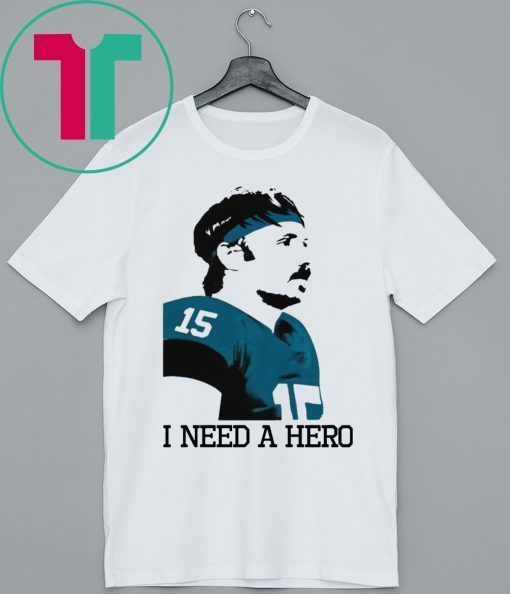 OFFICIAL GARDNER MINSHEW I NEED A HERO T-SHIRT