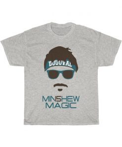 Gardner Minshew Magic T-Shirt Jacksonville Football Duval Unisex Heavy Cotton Tee