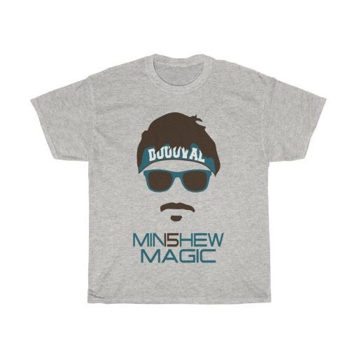 Gardner Minshew Magic T-Shirt Jacksonville Football Duval Unisex Heavy Cotton Tee