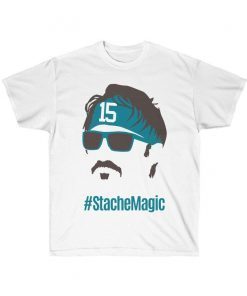 Gardner Minshew #StacheMagic T-Shirt Jacksonville Football Duval Unisex Ultra Cotton Tee