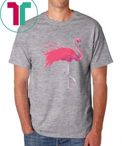 Breast Cancer Awareness Flamingo Funny T-Shirt