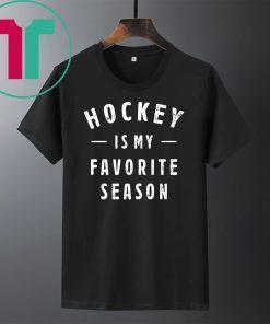 HOCKEY IS MY FAVORITE SEASON VINTAGE T-SHIRT