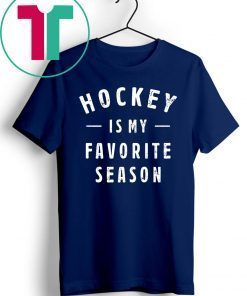 HOCKEY IS MY FAVORITE SEASON VINTAGE T-SHIRT