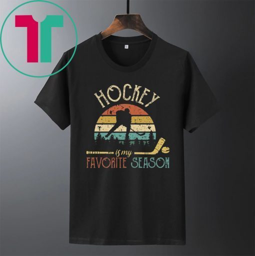 HOCKEY IS MY FAVORITE SEASON VINTAGE T-SHIRT