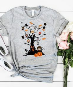 Halloween Harry Potter Tree T-Shirt Limited Edition