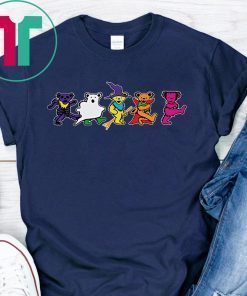 Halloween grateful dead dancing bears shirt