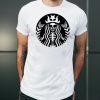 Halloween starbucks skeleton shirt