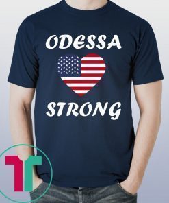 Heart Odessa Strong Victims 2019 T-Shirt