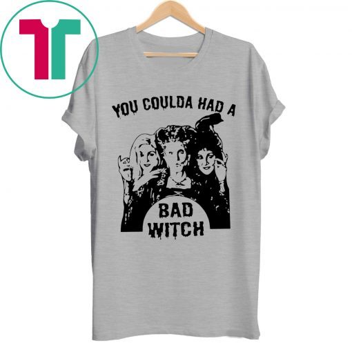 Halloween Hocus Pocus you coulda had a bad witch t-shirt