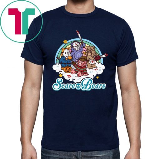 Horror Characters Scare Bears Classic T-Shirt