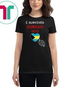 I Survived Hurricane Dorian 2019 Bahamas T-shirt