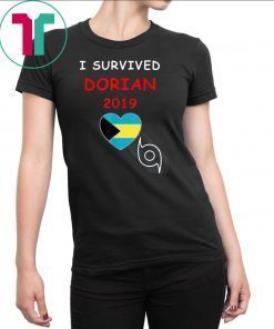 I Survived Hurricane Dorian 2019 Bahamas Unisex T-Shirt