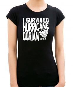 I Survived Hurricane Dorian shirt Bahamas monster Category Tee Shirt