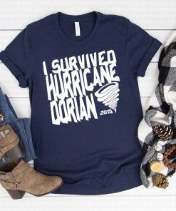 I Survived Hurricane Dorian shirt Bahamas monster Category Tee Shirt