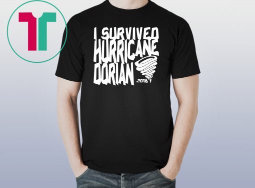 I Survived Hurricane Dorian shirt Bahamas monster Category Tee Shirt