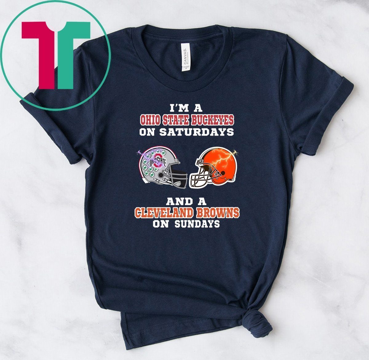 I'm a ohio state buckeyes on saturdays and a cleveland browns on ...