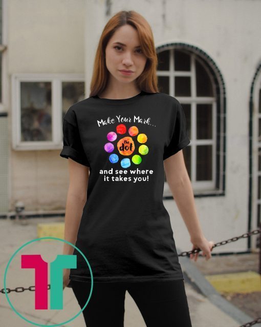 International Dot Day The Dot Make Your Mark Vintage T-Shirt