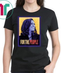 KAMALA HARRIS FOR THE PEOPLE KAMALA HARRIS PORTRAIT TEE SHIRT Limited Edition