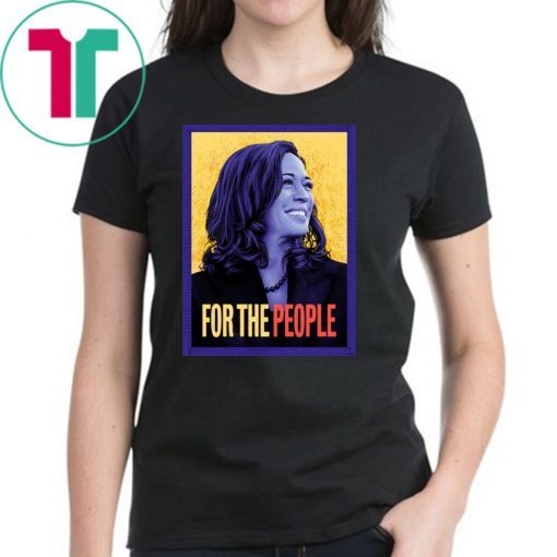 KAMALA HARRIS FOR THE PEOPLE KAMALA HARRIS PORTRAIT TEE SHIRT Limited Edition